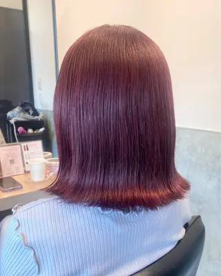ミディアム カラー 💗ガーリーヘア🎀 saki💗のヘアスタイル