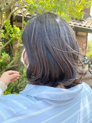 ミディアム カラー MIZUKI🫧ྀི 韓国ヘアAFLOATのヘアスタイル