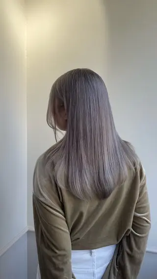 セミロング 光岡 玲遠のヘアスタイル