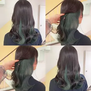 カラー 渋谷:インナーカラー ／🍒エリカ🍒のヘアスタイル