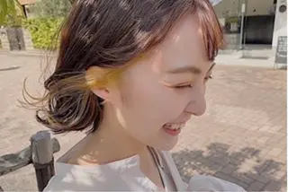 ミディアム 小村 誠也のヘアスタイル