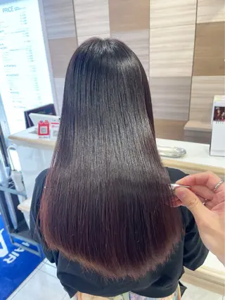 ロング カラー Ash国立店 池田勇一”のヘアスタイル