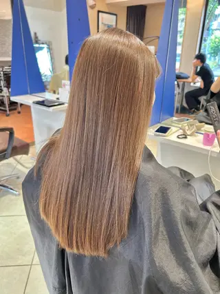 ロング カラー 石井 佑樹のヘアスタイル
