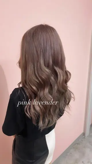 セミロング RIYA❤︎ Aujuaソムリエのヘアスタイル