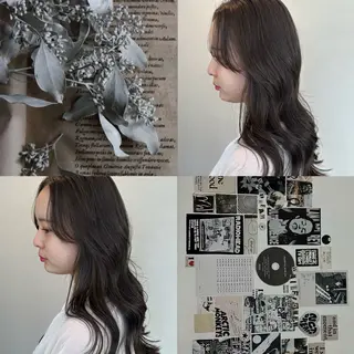 ロング miyu/ハイライト 🔆/透明感カラーのヘアスタイル