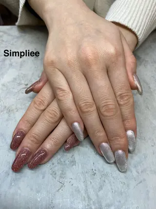 ネイル シンプリー🧚🏻 ワン👗渋谷店もえなのネイルデザイン