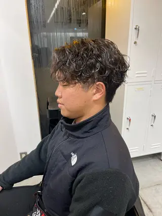 パーマ メンズ fifth神宮前 HIN★T★のヘアスタイル