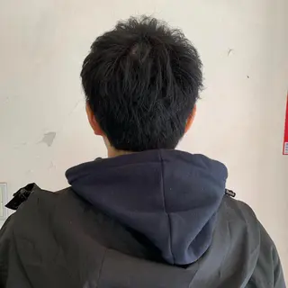 ショート メンズ 似合わせカットカラー ♡佐藤捺美のヘアスタイル