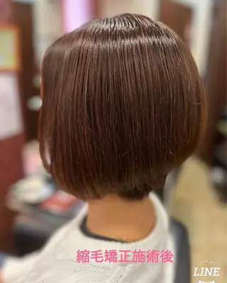 ショート パーマ エル美容室所属・織田 英之のヘアスタイル