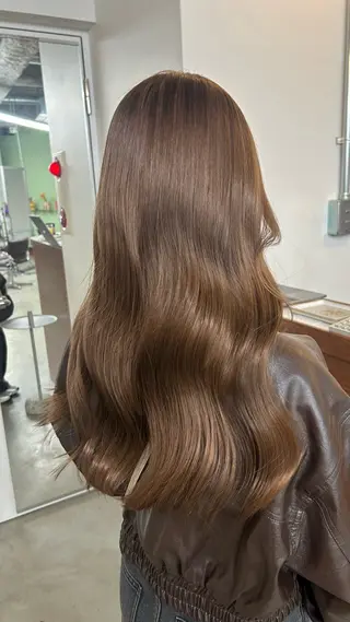 ロング カラー 大阪梅田/ イマムラミヅキのヘアスタイル