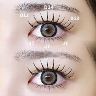 マツエク・マツパ 🍒束間まつ毛ෆ sasara🍒のマツエク・マツパデザイン