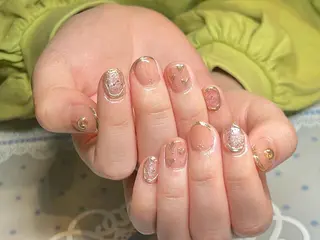 ショート カラー ネイル ネイルサロン リリーブランシュ所属・森 瑞紀のネイルデザイン