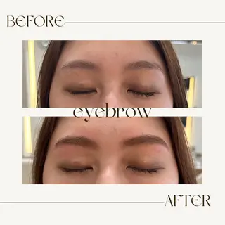 アイブロウ ハイトーン/暖色/ 眉/メイク/Rinaのヘアスタイル