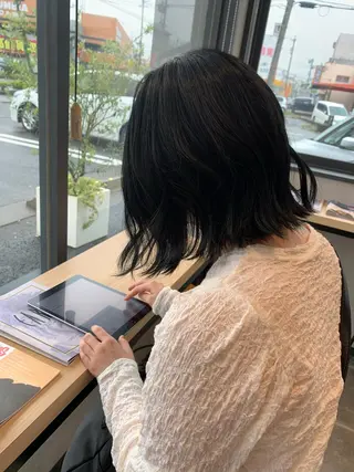 カラー 名古屋／デザイン／ ブリーチ/松井亮磨のヘアスタイル