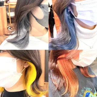 カラー ヘアアレンジ MiU所属・韓国×髪質改善×美髪 縮毛矯正×レイヤーのヘアスタイル