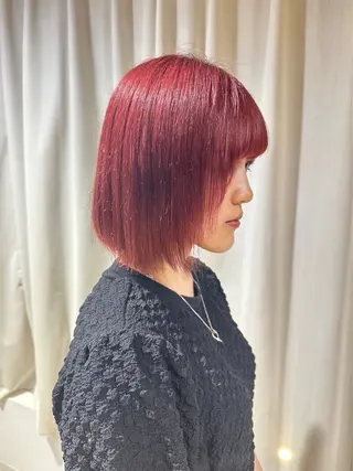 ミディアム 【艶カラー⠀】坂東 要のヘアスタイル