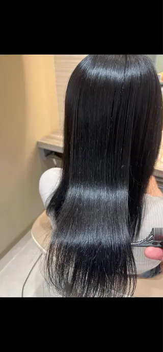 ロング 春日 力のヘアスタイル