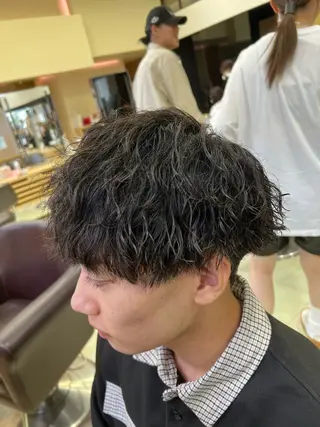 パーマ メンズ メンズカット/柏/韓 国/メンズパーマ航太のヘアスタイル