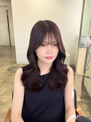 カラー 【韓国風くびれヘア】 joule小木曽輝のヘアスタイル