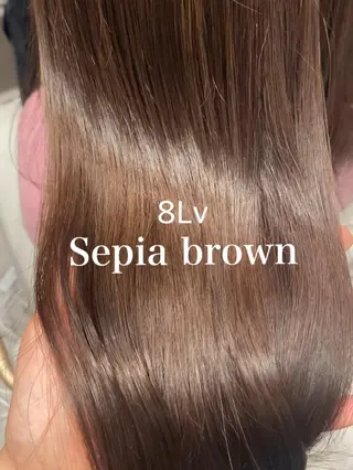 ミディアム カラー パーマ ヘアアレンジ 小野寺瑞希 /最小顔カットのヘアスタイル