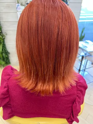 ミディアム カラー COLLEC...beauty port 博多 hakata【コレク ビューティーポート】所属・池田 弥生のヘアスタイル