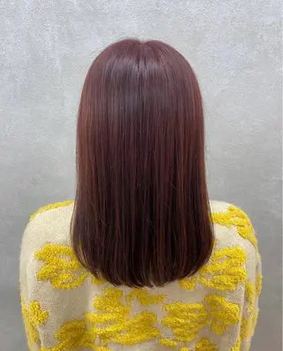 セミロング CLALA立川店 🤍みう🤍のヘアスタイル