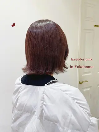 ミディアム カラー エクステ/ハイトーン 🐏☁️miminaのヘアスタイル