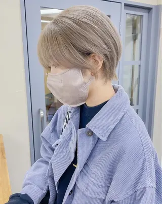 ショート warme所属・メンズパーマ メンズ特化ryoのヘアスタイル