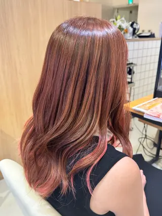 ロング カラー bloomsweet 鈴木駿平のヘアスタイル