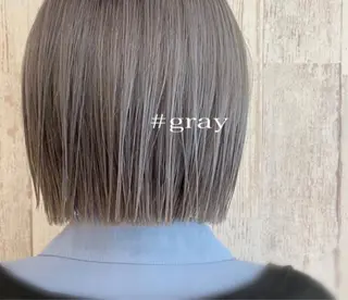 ショート カラー 韓・中華美女ヘア 🇰🇷×🇨🇳のヘアスタイル