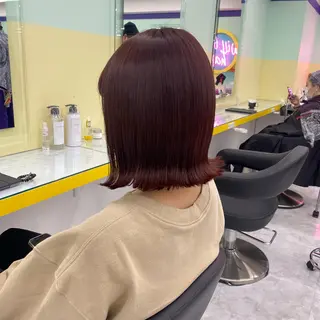 ミディアム カラー パーマ ヘアアレンジ メンズ キッズ ネイル マツエク・マツパ アイブロウ Lumo所属・💖横浜ブリーチなし 💖MIHOのヘアスタイル