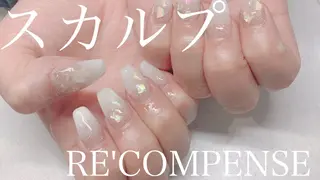 ネイル RE'COMPENSE所属・れこん ぱんすのネイルデザイン