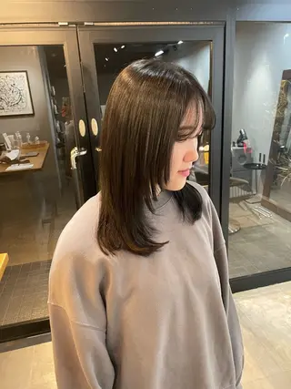 セミロング CITA （シータ）所属・板井 美紗都のヘアスタイル