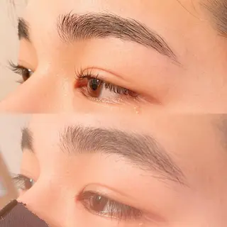 パーマ メンズ マツエク・マツパ アイブロウ Chante Lily所属・森崎 麗のマツエク・マツパデザイン