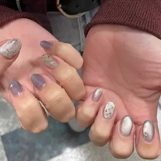 ネイル LUNI（シェアサロンHeartSpace内）所属・LUNI 久屋大通 ˚✧₊⁎/ yuriのネイルデザイン