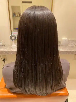 ロング カラー Merry Land日吉所属・暖色/ベージュ/ メンズ/鈴木彩のヘアスタイル