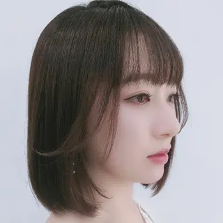 ミディアム 縮毛矯正/レイヤー 💎やまもとちひろのヘアスタイル