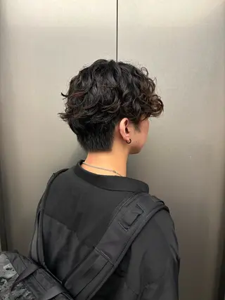 パーマ メンズ 🌙レイヤーカット 🌙/HI naのヘアスタイル