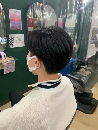 ミディアム メンズ lil所属・月館 怜奈のヘアスタイル