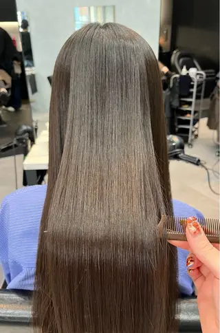 ロング パーマ 🦩レイヤー|透明感 カラー🦩makoのヘアスタイル