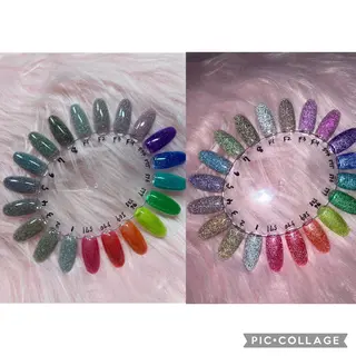 ネイル rukianail 新里のネイルデザイン