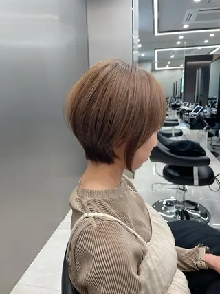 ショート カラー 【ショート・ボブ】 ＊CHIAKI＊のヘアスタイル