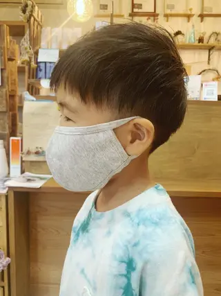 メンズ キッズ 佐藤 美咲のヘアスタイル