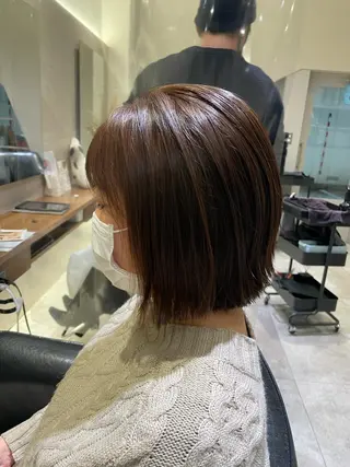 ショート 透明感カラー/艶髪 ♥柏谷菜穂♥のヘアスタイル