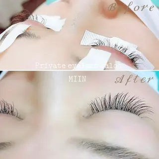 マツエク・マツパ まつげ 専門店MiiNのマツエク・マツパデザイン