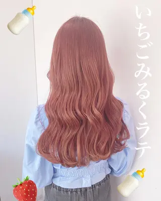 ロング カラー パーマ ヘアアレンジ メンズ キッズ ネイル マツエク・マツパ M.O.D渋谷所属・🫧渋谷美容師 たくみ🫧のヘアスタイル
