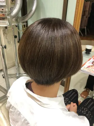 カラー little広島所属・縮毛矯正/髪質改善 矢川 純のヘアスタイル