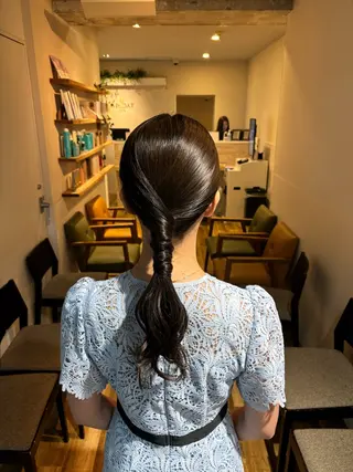 ミディアム AFLOAT D’L所属・カットモデル募集‎ / 角本 藍のヘアスタイル