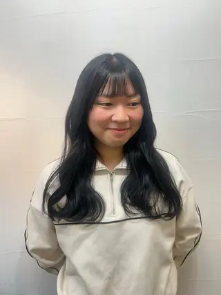 ロング カラー 🌱メンズカット募集 中🌱ナノコのヘアスタイル