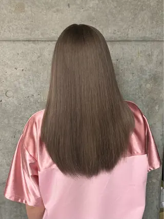 セミロング カラー 🐈‍⬛🌙中野 紗知🌙🐈‍⬛のヘアスタイル